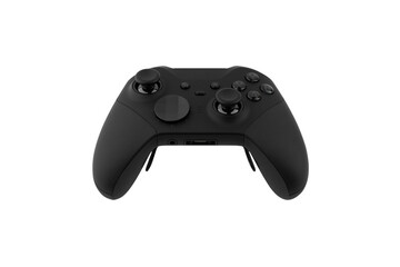 Joystick on a white background. Gamepad closeup isolated on white background. © eremin