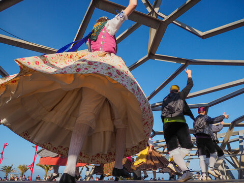 Baile tradicional de jota aragonesa