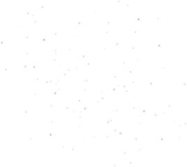 Silver sparkle star confetti