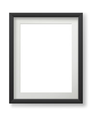 Fototapeta premium Modern black picture frame