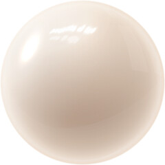 white billiard ball