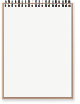 Horisontal open  spiral notepad