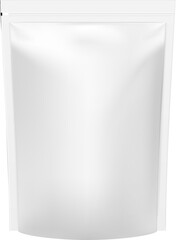 WhiteFlexible Pouch Sachet