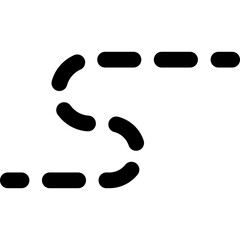 Travel Route. Navigation, Location, Map pointer, Map, GPS. Vector Illustration