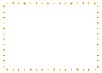 Rectangle Autumn Border A4