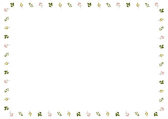 Rectangle Autumn Border A4