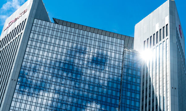 DekaBank headquarters in Frankfurt am Main, Hessen, Germany