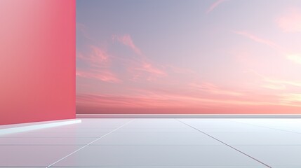 Clean presentation style background AI