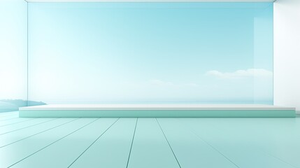 Clean presentation style background AI