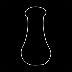 salt pepper seasoning beige food line doodle