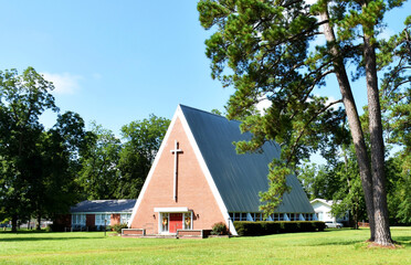 Presbyterian church in Riegelwood, North Carolina, USA