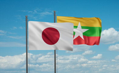 Myanmar Faso flag