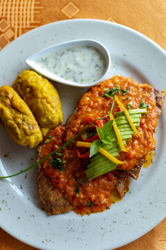 chop with vegetables