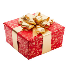 Fototapeta premium gift box isolated on white