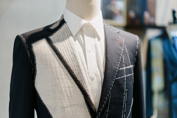 Custom suit shop in shopping mall