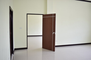 door in a modern apartment