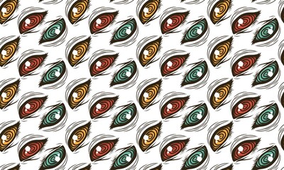 the eye rinnegan, pattern seamless Ideal for wallpaper