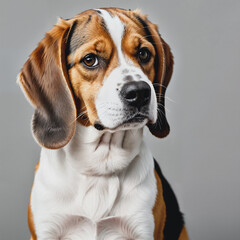 Beagle dog portrait