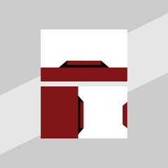 Vector Modern Creative and Clean Business Card Template.
