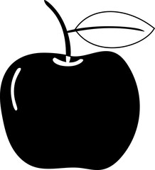 Apple Red hand drawn Illustration elements for decoration.