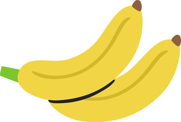 Banana Flat Style Illustration