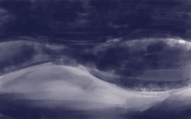 Obraz premium 紺色 水彩の背景
