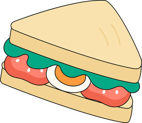 Sandwich Illustration