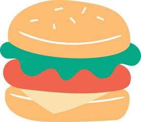 Burger Illustration