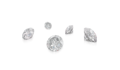 Large Clear Diamond. transparent background