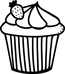 cupcake illustration