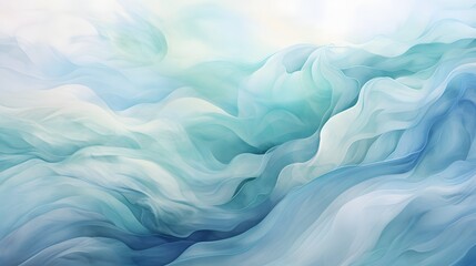 Obraz premium Abstract flat illustration waves background