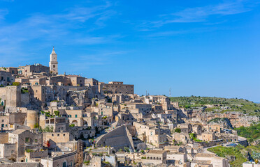 Ancient Unesco heritage old town of Matera