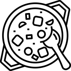 Stew Outline Icon