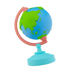 Table Globe 3D Icon