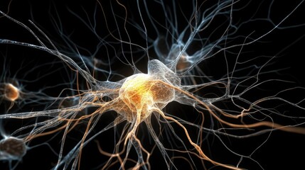 Brain Neurons Unveiled Explore the Intricacies of the Human Mind in a Captivating Image