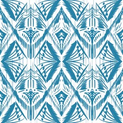 Lines fabric background  lines tribai boho Aztec textile fabric Flower  seamless two tone  ethnic  ikat  design for background carpet wallpaper clothing wrapping batik fabric style 