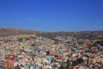 view of the city on Mexico