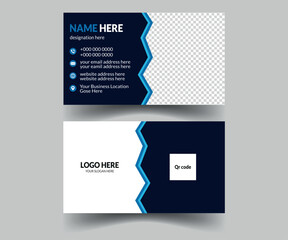 Obraz premium Clean layout Business Card design