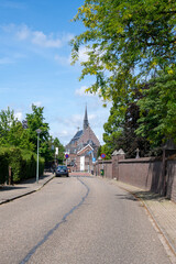 Straße zur Kirche in Roermond