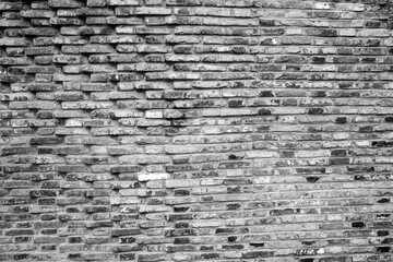 Gray brick wall texture background