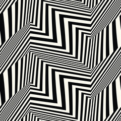 Monochrome Variegated Textured Chevron Pattern