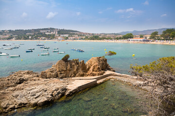 Image of an area of the Costa Brava in Catalonia.