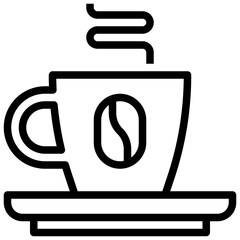 tea line icon,linear,outline,graphic,illustration