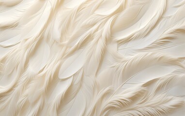 Seamless of the feathers background.
