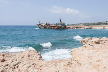 The Edro III Shipwreck, sightseeing in Cyprus