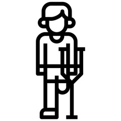wheelchair line icon,linear,outline,graphic,illustration