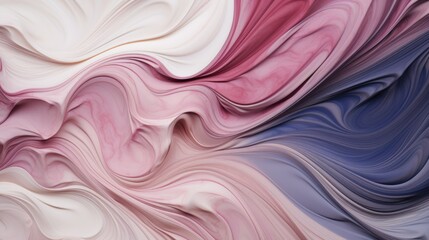 Obraz premium Abstract colorful background with fluid wavy shapes