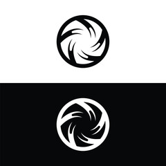 Circle vector logo template design