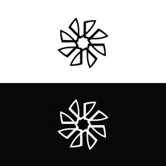 Circle vector logo template design