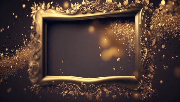 eye catching realistic empty frame photography for beautiful memory generative ai